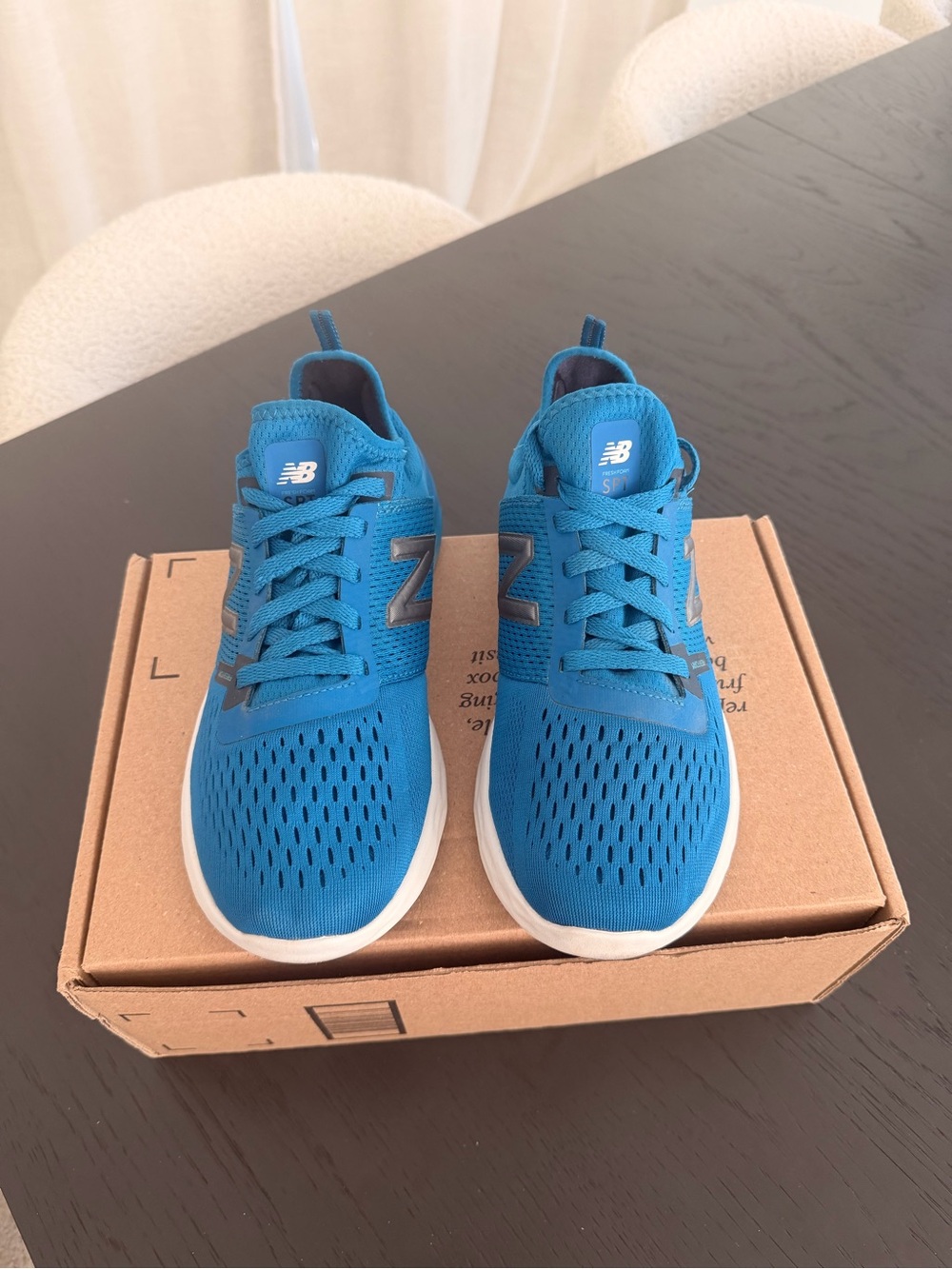 New Balance Fresh Foam Sport v2 Men's Running Shoes Size 8.5 Blue MSPTRG2